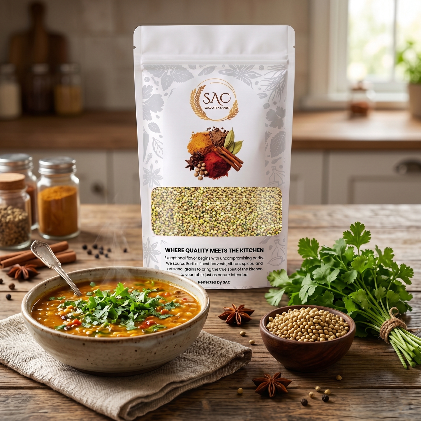 Whole Coriander - (دھنیا ثابت) Dhaniya Sabit