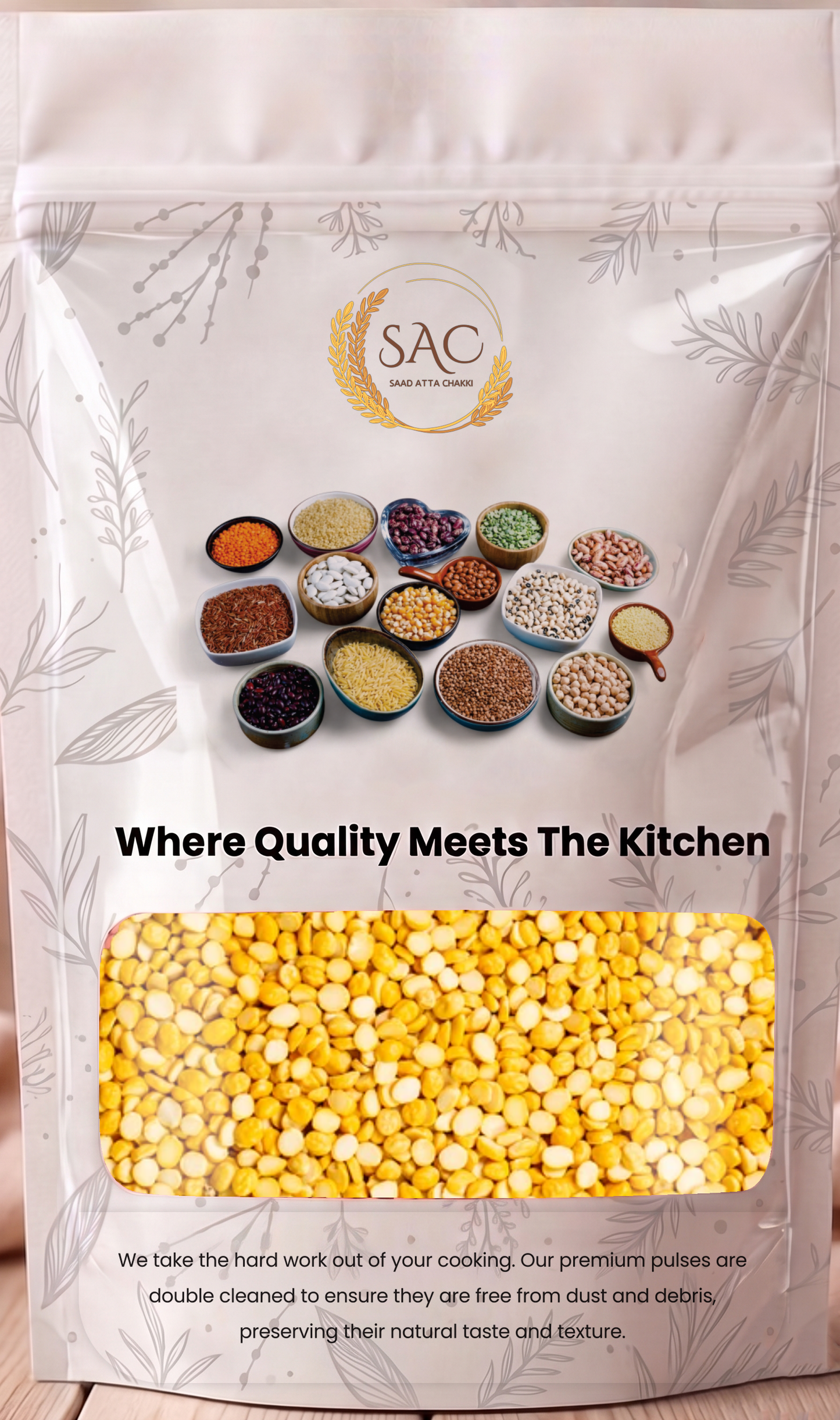 Split Chickpeas / دال چنا / Daal Chana Supreme