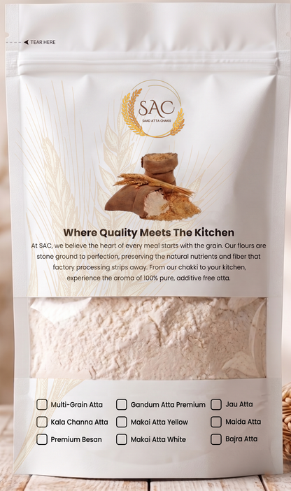 White Corn Flour / سفید مکئی کا آٹا / Safaid Makkai Ka Atta
