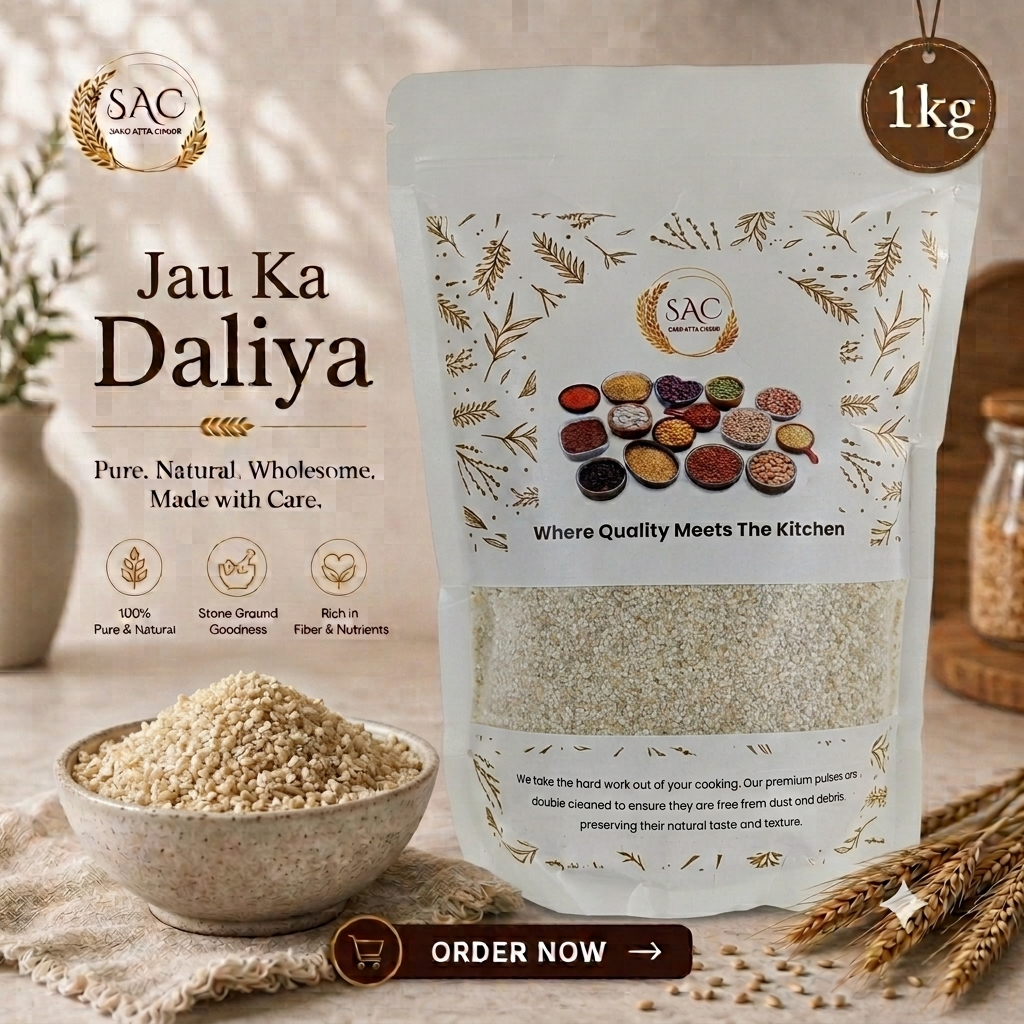 Rolled Barley Porridge / جو کا دلیہ / Jau Ka Daliya