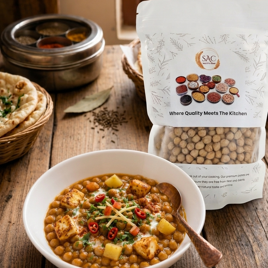 White Chickpeas (Kabuli)  (سفید چنا قابلی) Sufaid Channa Kabuli