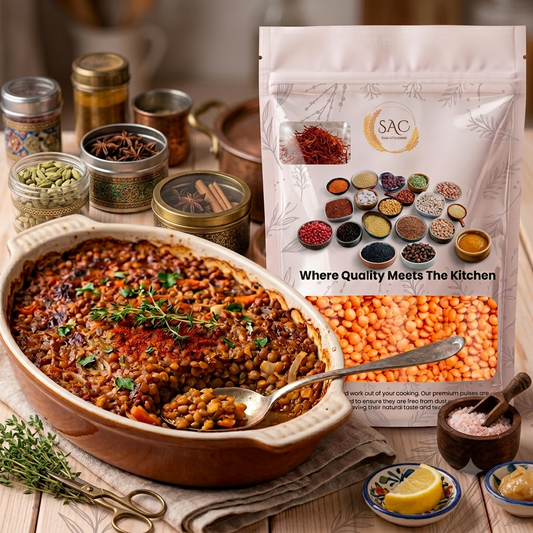 Whole Red Lentils (Malka Masoor) - (ملکہ مسور) Malka Masoor
