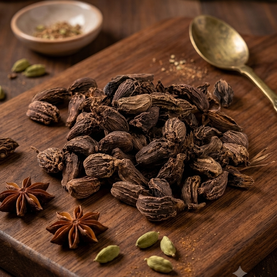 Black Cardamom - (بڑی الائچی) Bari Ilaichi