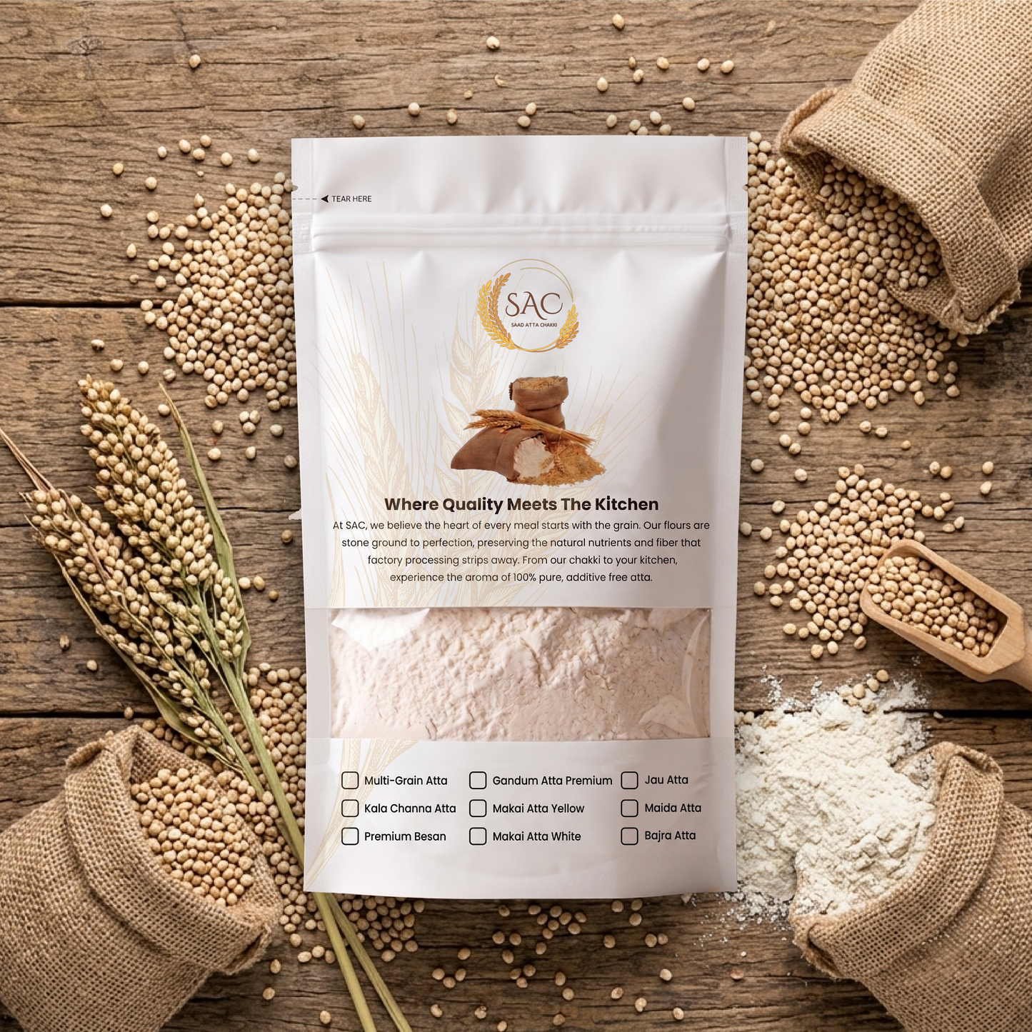 Sorghum Flour / جوار آٹا / Jowar Atta
