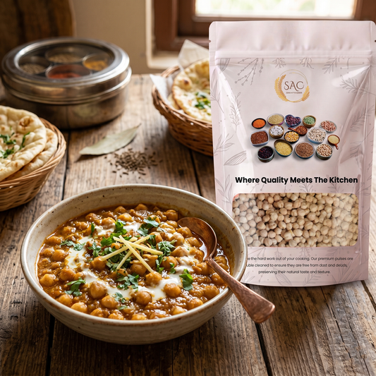 White Chickpeas (Kabuli)  (سفید چنا قابلی) Sufaid Channa Kabuli
