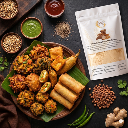 Gram flour / Chickpea flour / بیسن  / Premium Besan Atta