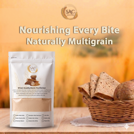 Multi Grain Atta / Flour (ملٹی گرین آٹا) / - Made with 6 Natural Ingredients