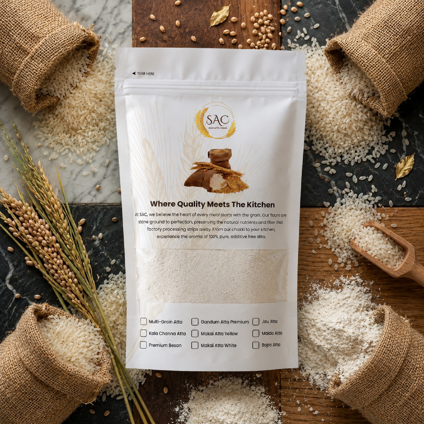 Rice Flour  (چاول کا آٹا) chawal ka Atta