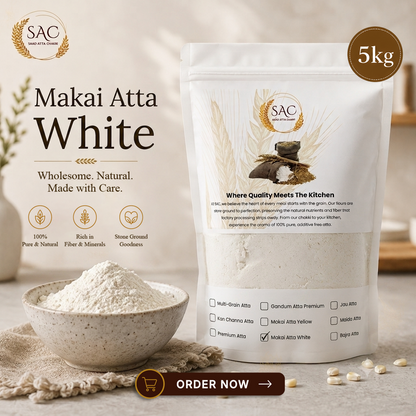 White Corn Flour / سفید مکئی کا آٹا / Safaid Makkai Ka Atta