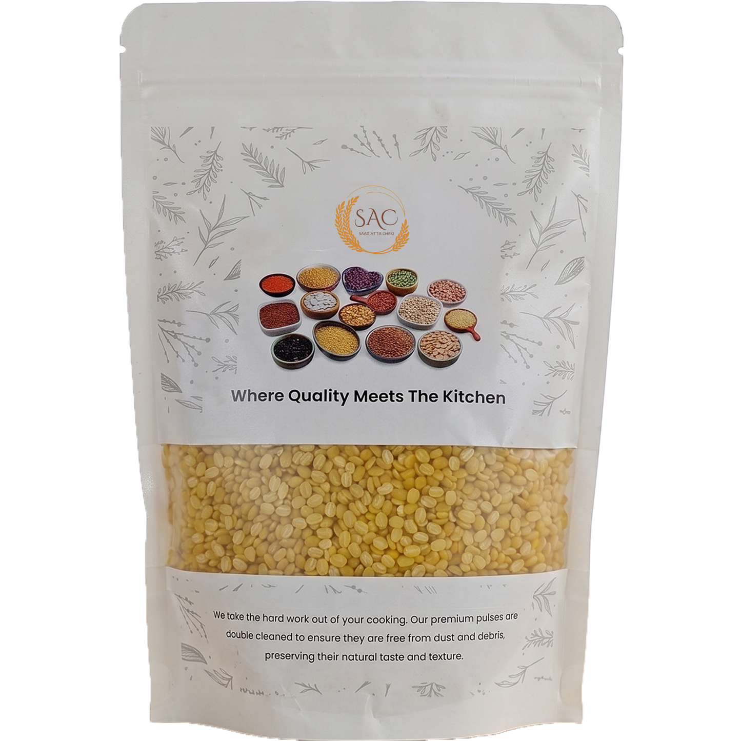 Split Green Gram Washed / دال مُونگ دُھلی / Daal Moong Washed