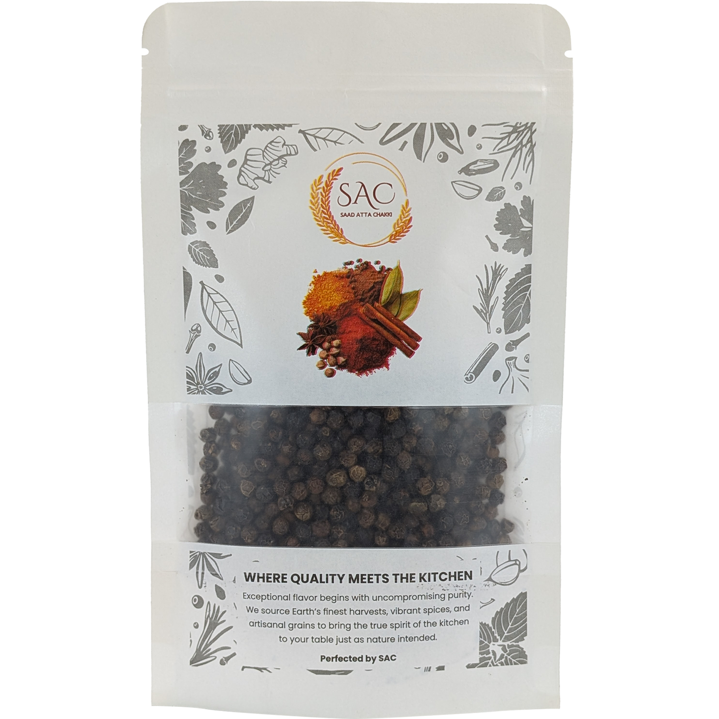 Whole Black Pepper - (کالی مرچ ثابت) Kali Mirch Sabit